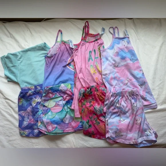 Girls The Children's Place Pajama Sets - Picture 1 of 13